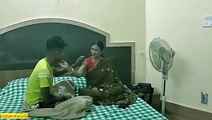 Indian Bengali stepmom hot rough sex concerning teen son! concerning clear audio
